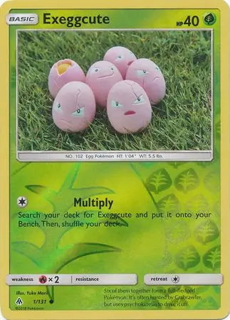 Forbidden Light Exeggcute #1/131 reverse holo